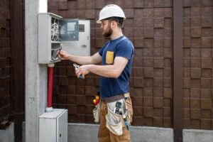 uso de un sensor de corriente eléctrica