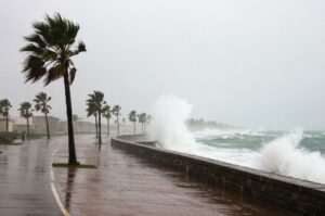 Las tormentas y huracanes en México
