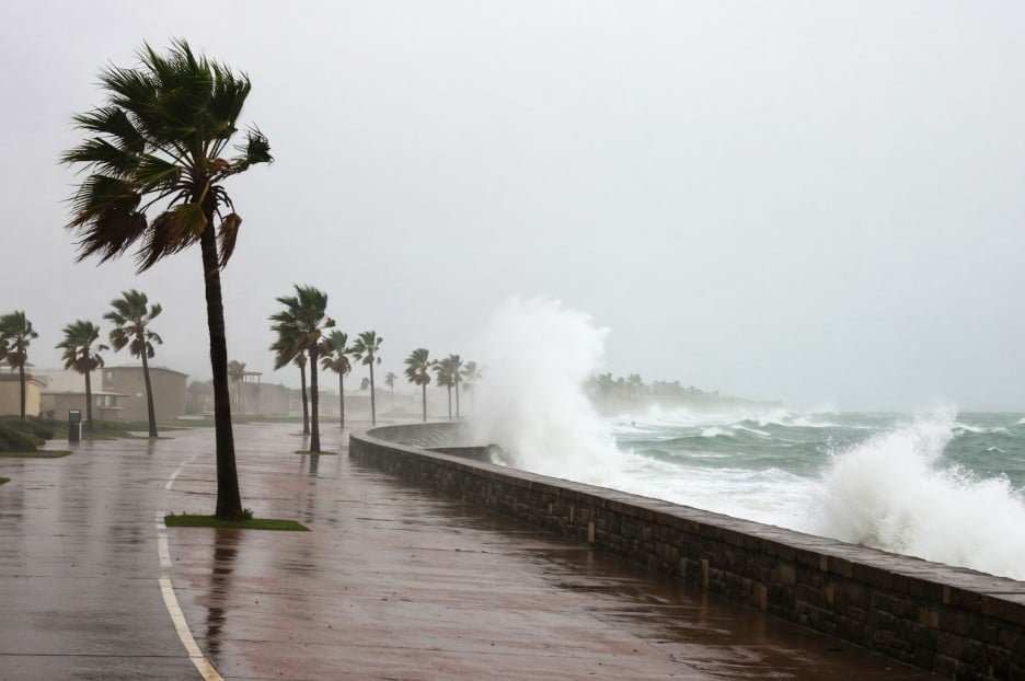 Las tormentas y huracanes en México