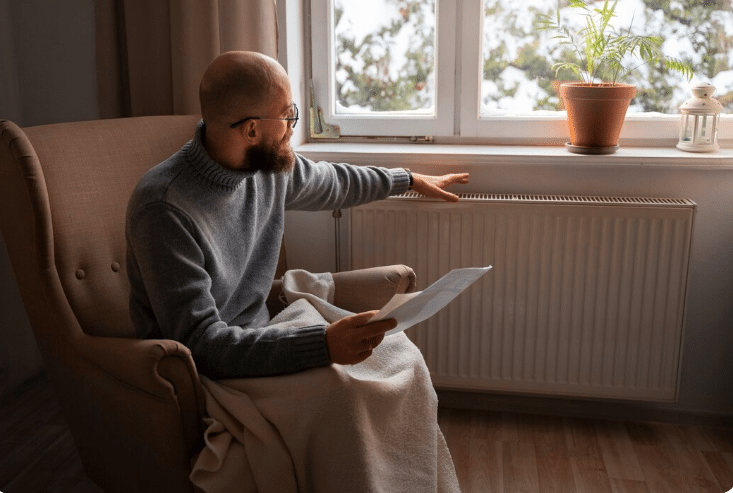 Temporalidad climática y gestión de calefacción segura en frentes fríos