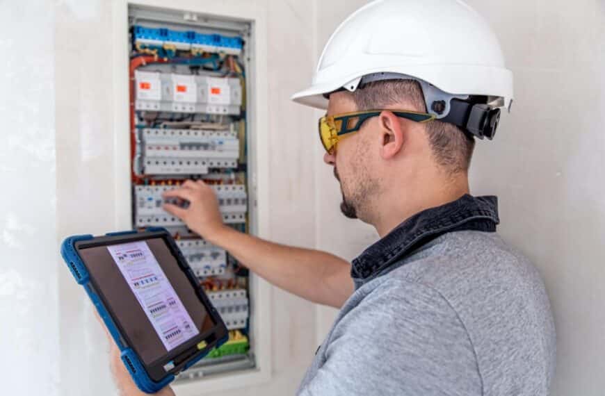 Tableros eléctricos antiguos con monitoreo digital